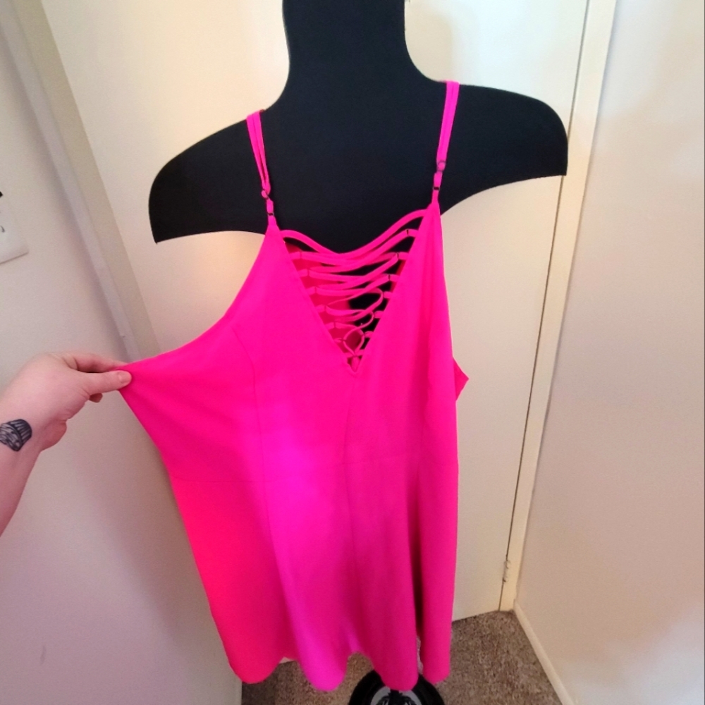Hot Pink Dress